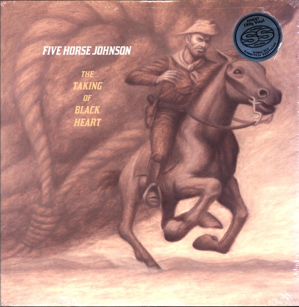 Five Horse Johnson-The Taking Of Black Heart signed brown-LP Vinyl