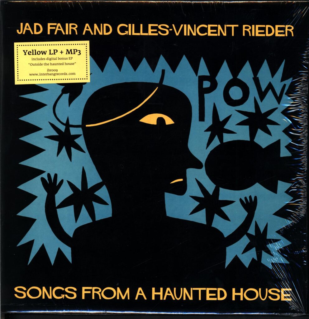 Jad Fair-Songs From A Haunted House yellow-LP Vinyl