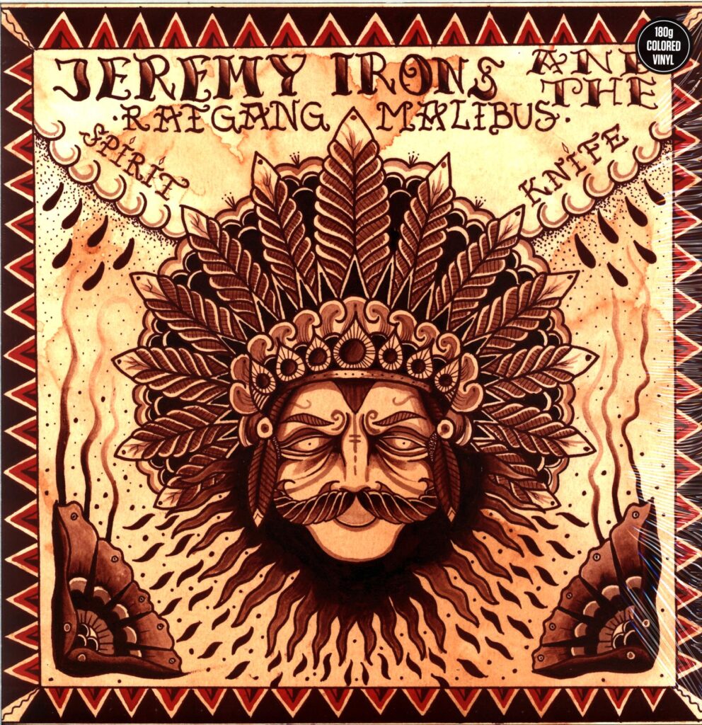 Jeremy Irons and The Ratgang Malibus-Spirit Knife-blue LP Vinyl