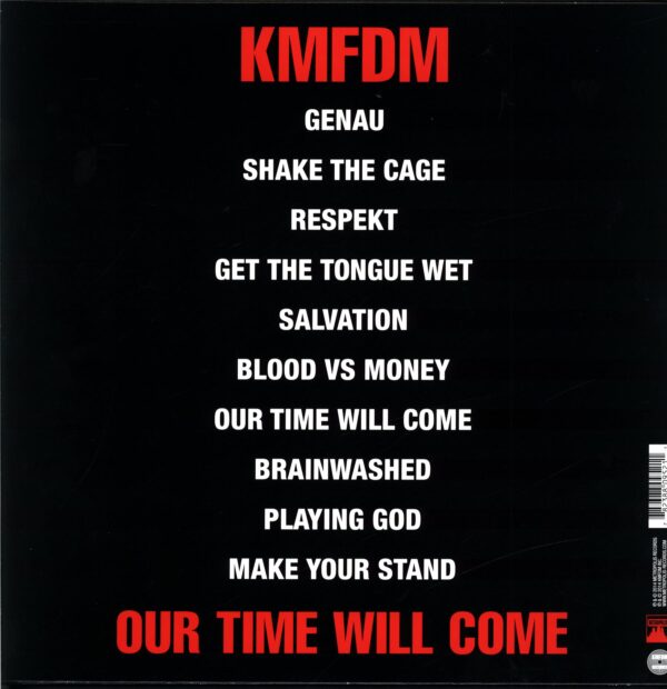 KMFDM-Our Time Will Come-LP Vinyl