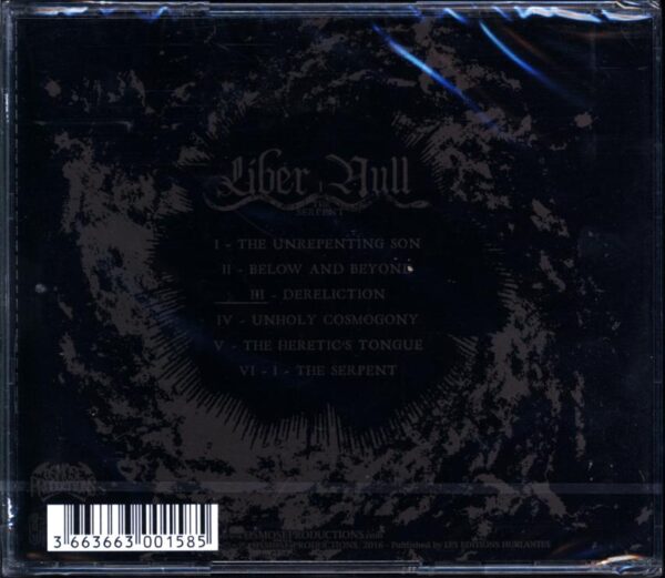 Liber Null-I - The Serpent-CD