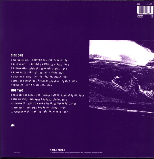 Midnight Oil-Scream In Blue - Live-LP Vinyl