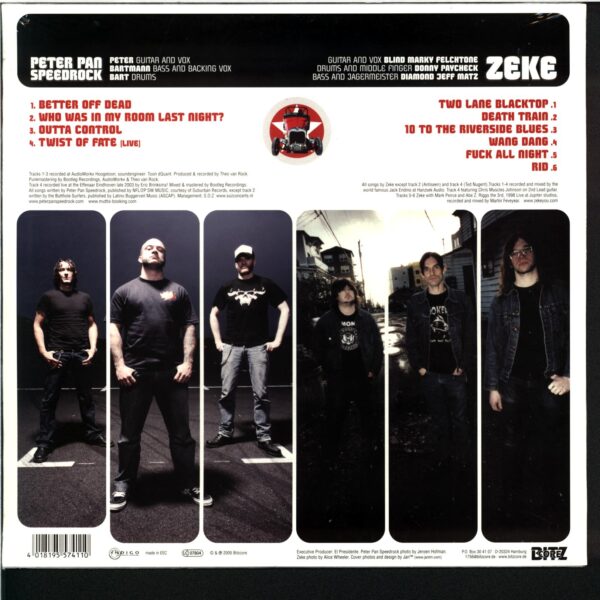Peter Pan Speedrock-Peter Pan Speedrock Zeke-10 Vinyl
