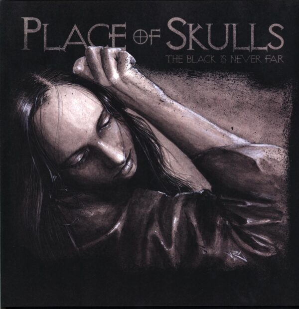 Place Of Skulls-The Black Is Never Far white-LP Vinyl