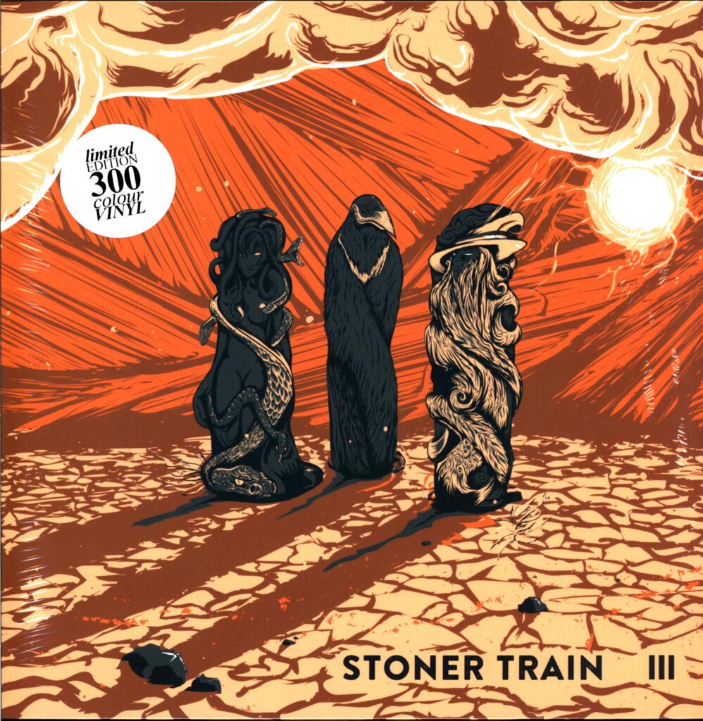 Stoner Train-III gold-LP Vinyl