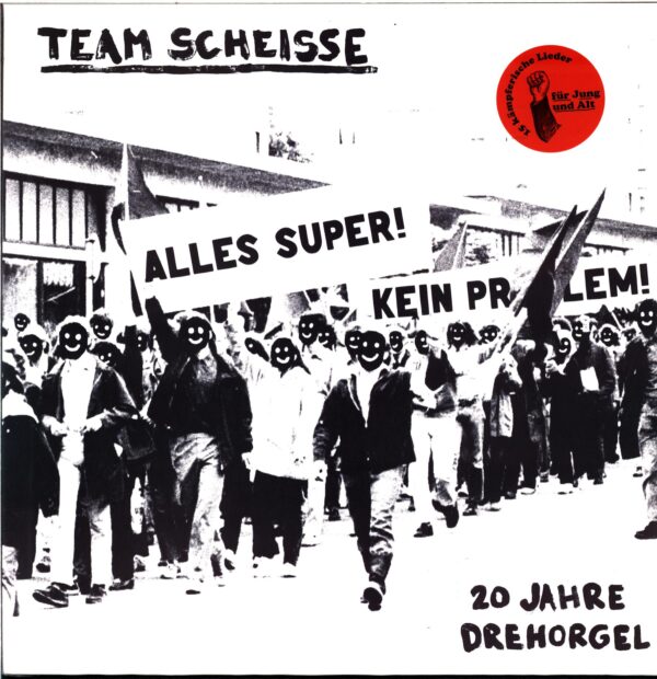 Team Scheisse-20 Jahre Drehorgel-LP Vinyl