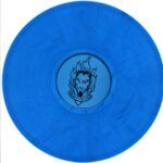 The Bones-Screwed Blued And Tattooed blue marbled signed-LP Vinyl