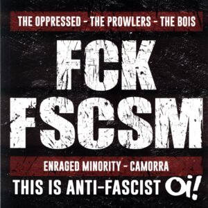 The Oppressed-FCK FSCSM (This Is Anti-fascist Oi!)-LP Vinyl