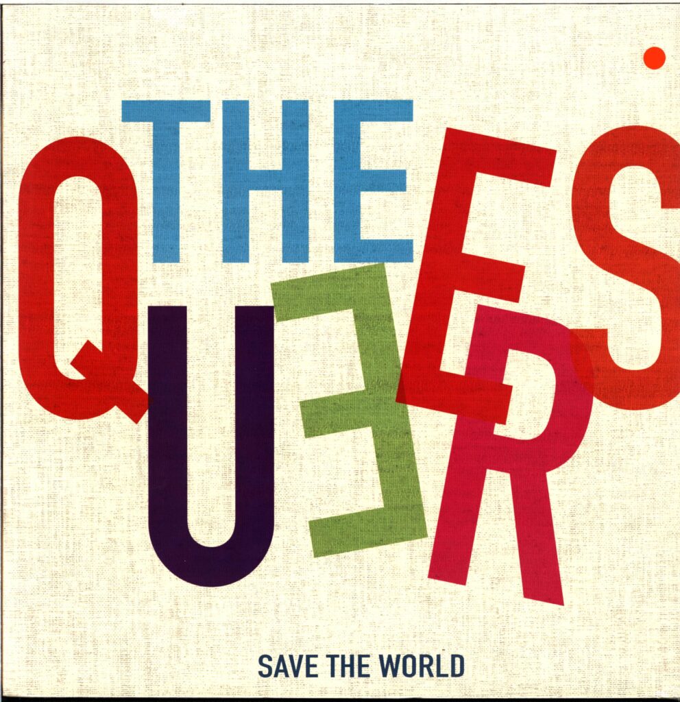 The Queers-Save The World-orange LP Vinyl