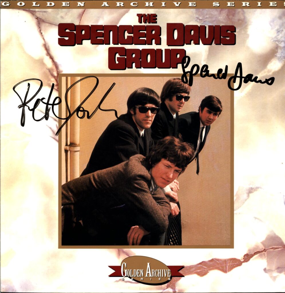 The Spencer Davis Group-The Best Of The Spencer Davis Group signed-LP Vinyl