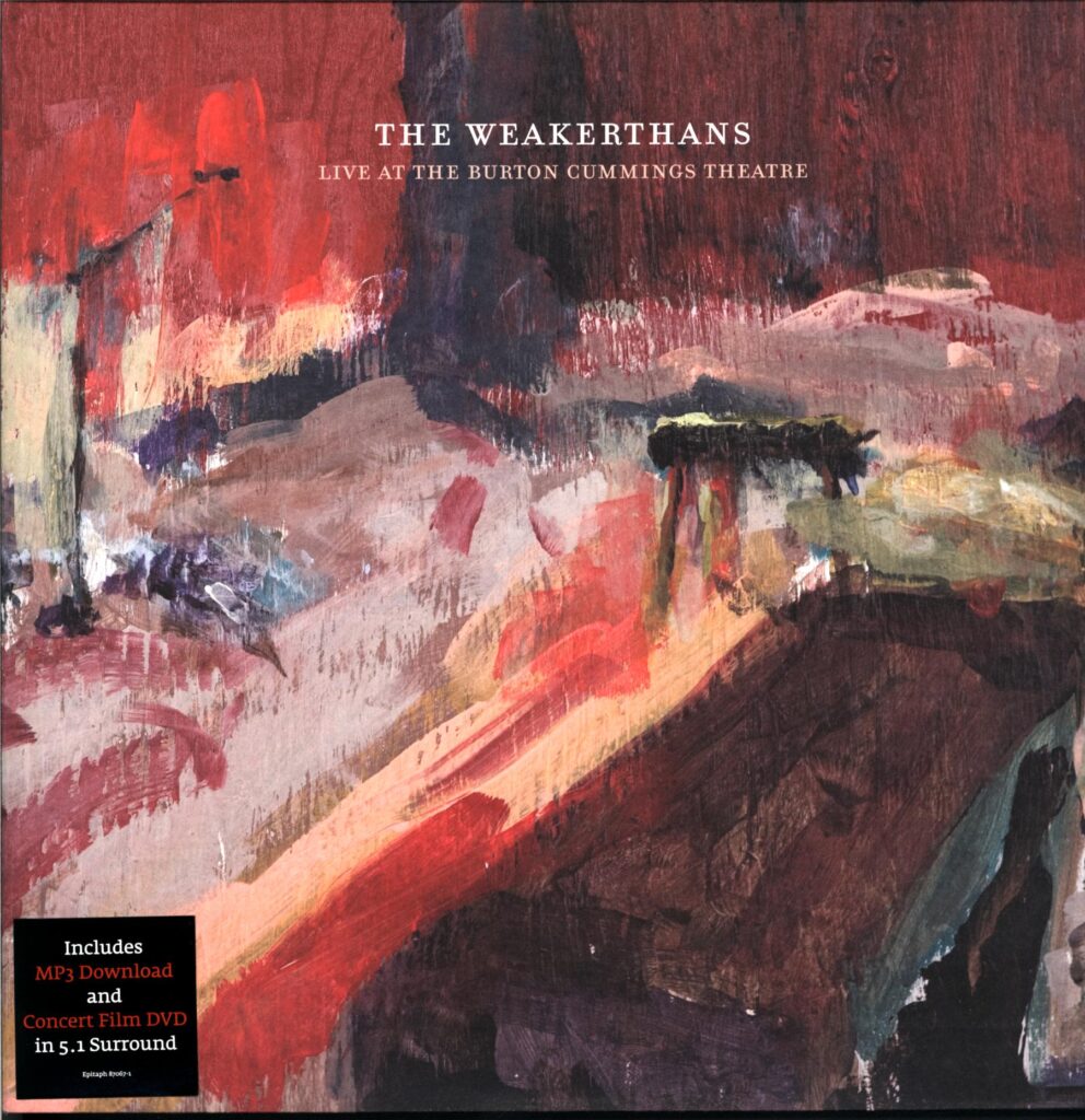 The Weakerthans-Live At The Burton Cummings Theatre signed-LP Vinyl