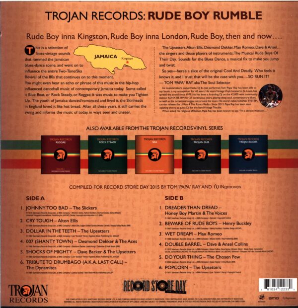 Various-Trojan Records - Rude Boy Rumble-LP Vinyl