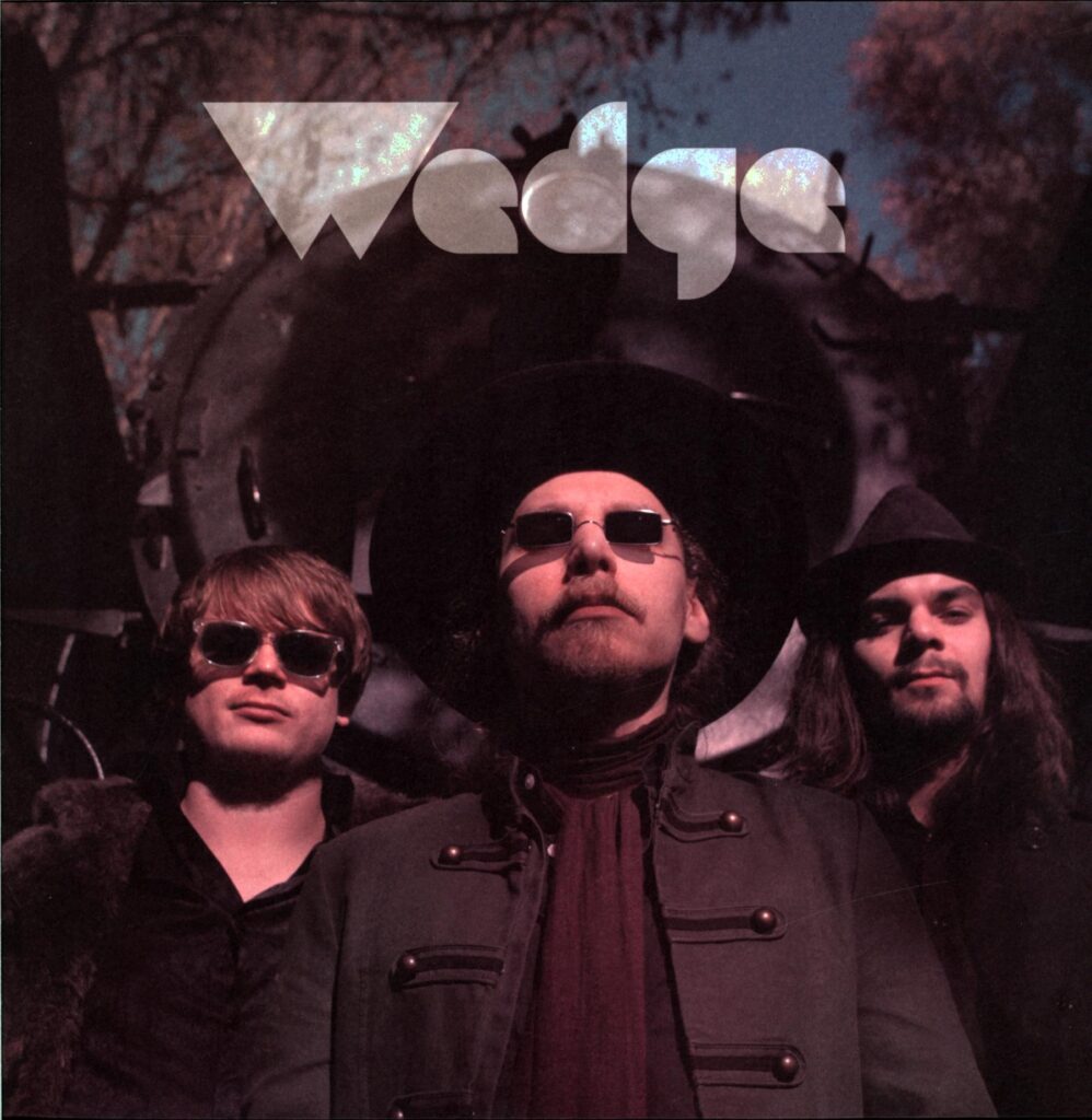 Wedge-Wedge clear blue signed-LP Vinyl