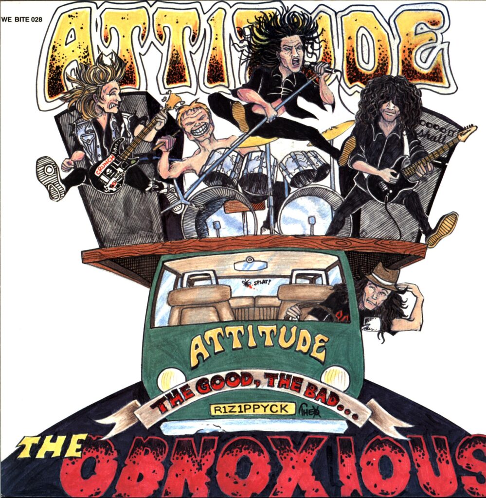 Attitude-The Good The Bad... The Obnoxious Test Pressing-12 Vinyl