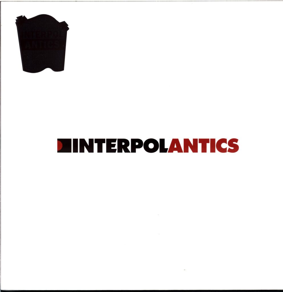 Interpol-Antics-red LP Vinyl