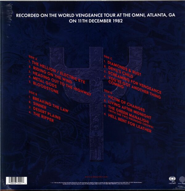 Judas Priest-Live In Atlanta '82-RSD 2025-LP Vinyl