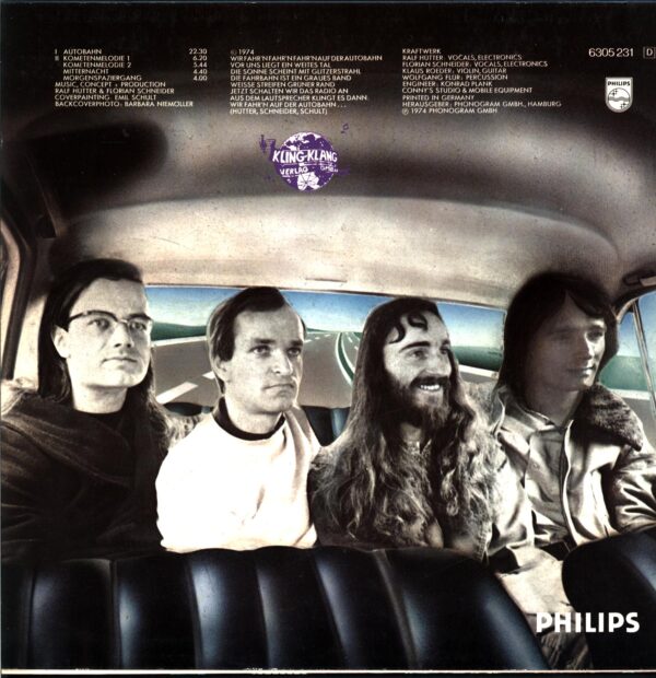 Kraftwerk-Autobahn D 1974-LP Vinyl