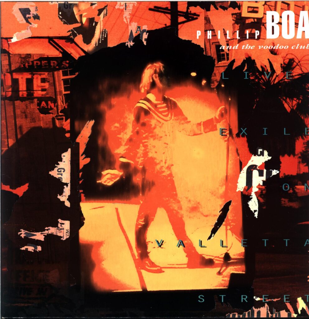 Phillip Boa and The Voodooclub-Live! Exile On Valletta Street-LP Vinyl