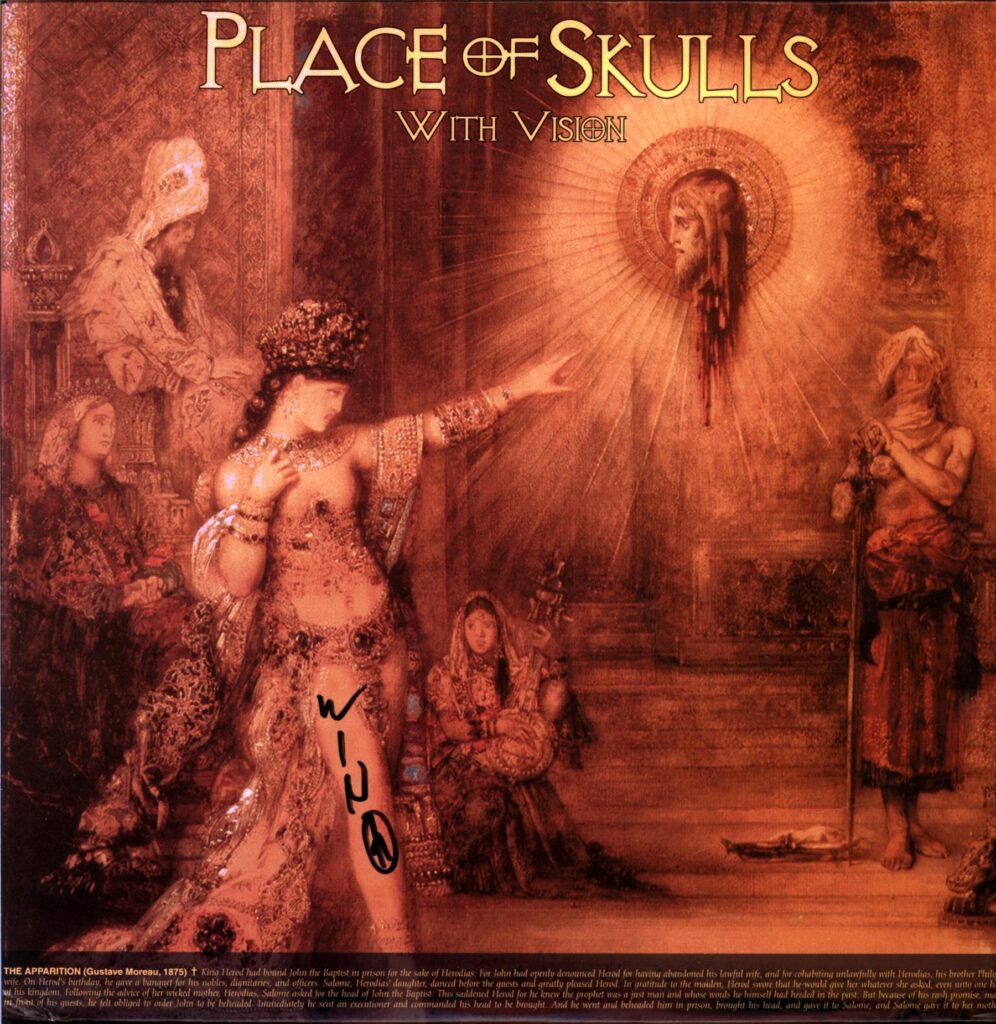 Place Of Skulls-With Vision signed-LP Vinyl