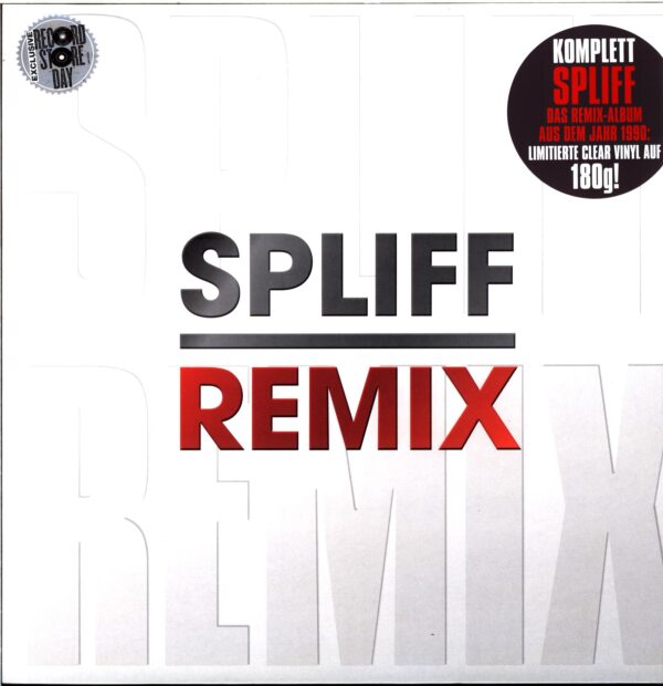 SPLIFF - Spliff Remix - 12 Transparent Vinyl RSD 2025