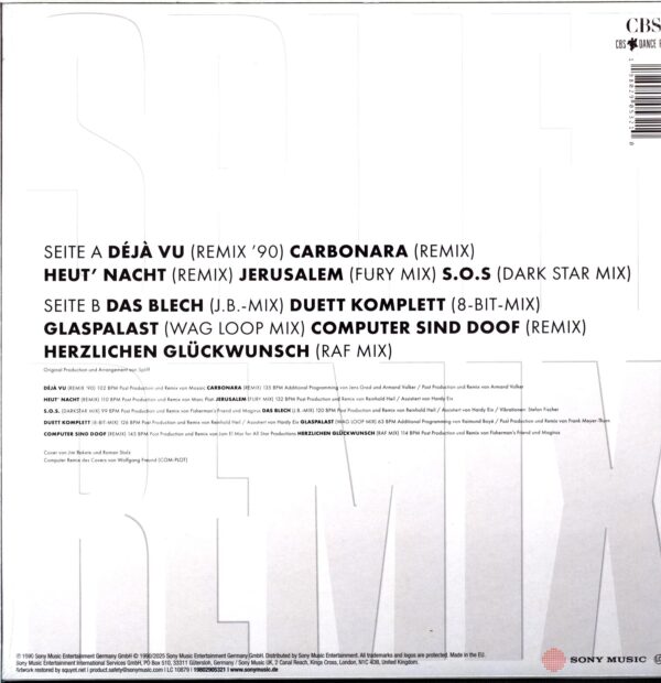 SPLIFF - Spliff Remix - 12 Transparent Vinyl RSD 2025