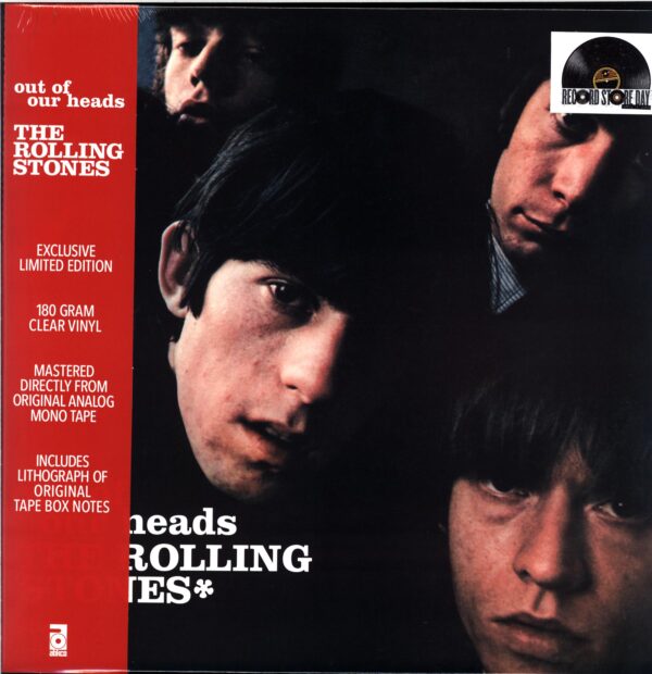 THE ROLLING STONES - Out Of Our Heads (US Version) - col. LP (clear) RSD 2025