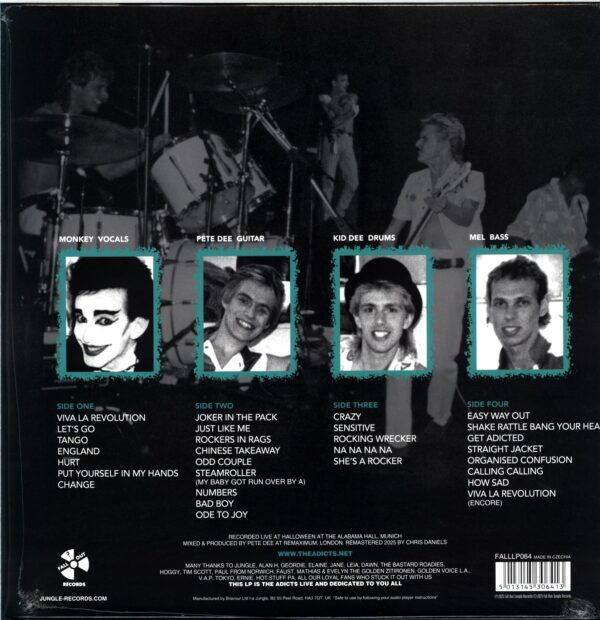 The Adicts-Rockers Into Orbit-RSD 2025 LP Vinyl
