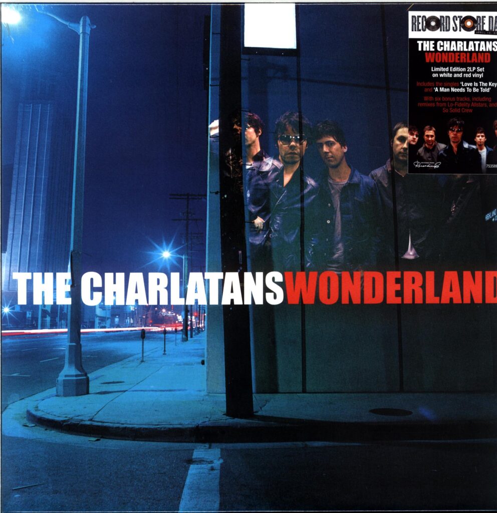 The Charlatans-Wonderland-RSD 2025 white and red-LP Vinyl