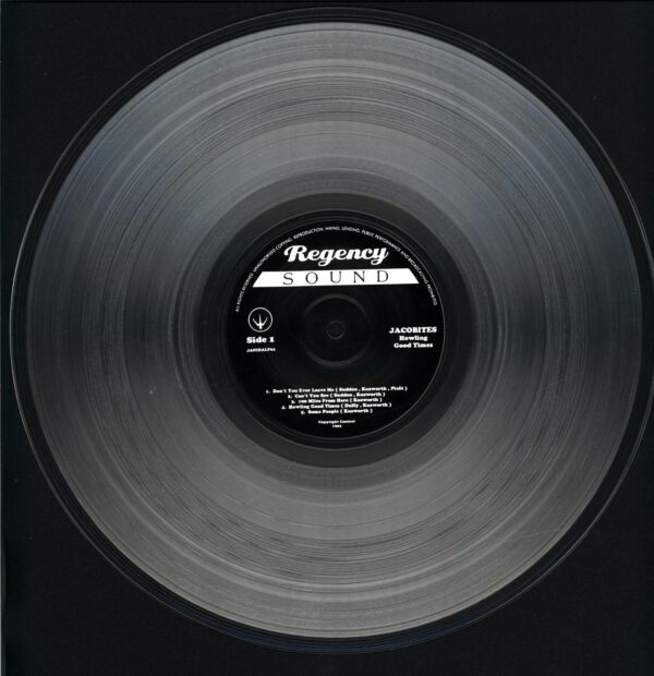 The Jacobites-Howling Good Times signed clear-LP Vinyl