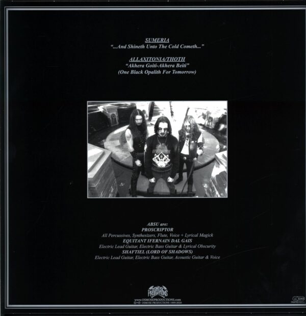 Absu-...And Shineth Unto The Cold Cometh... silver-12 Vinyl