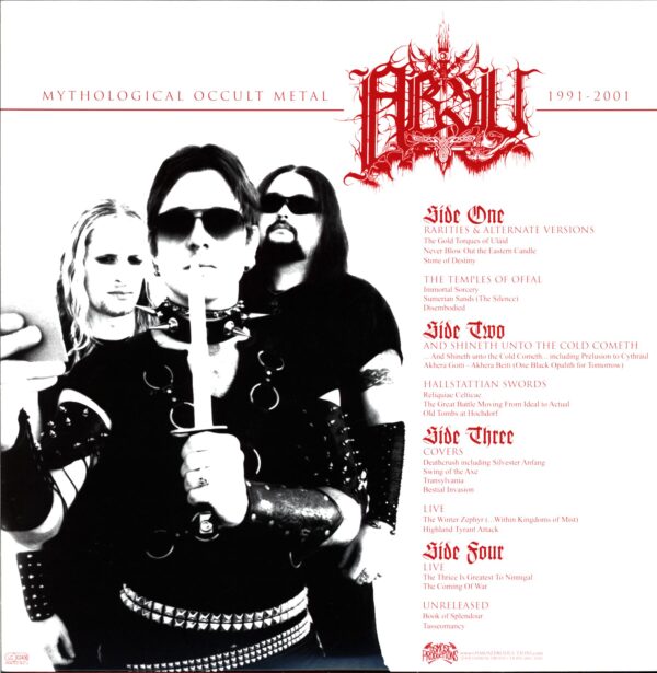 Absu-Mythological Occult Metal 1991-2001 RE 2020-LP Vinyl