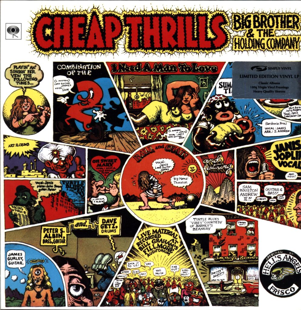 Big Brother And The Holding Company-Cheap Thrills Simply Vinyl Reissue 1999-LP Vinyl