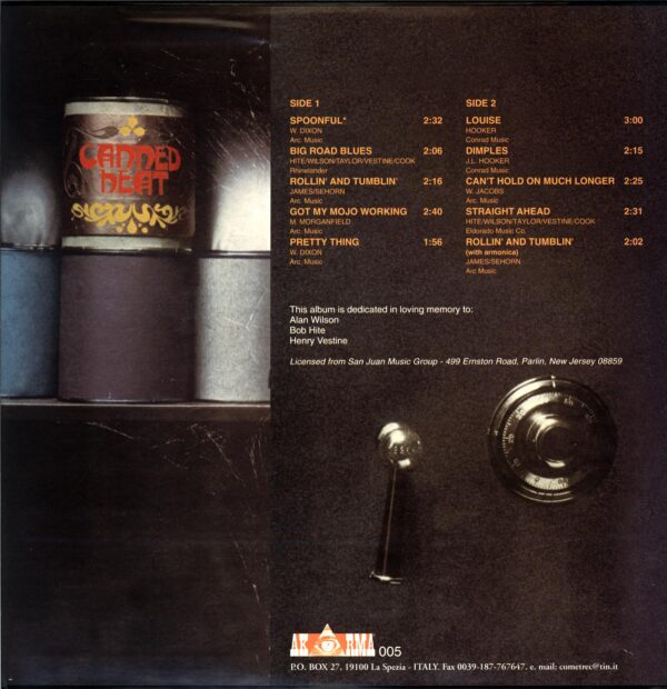 Canned Heat-Vintage Reissue 1998-LP Vinyl