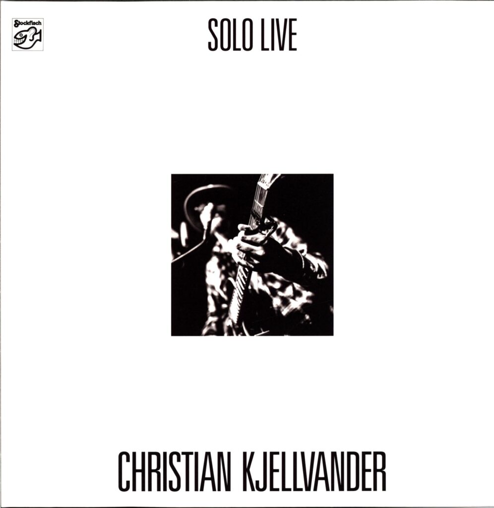 Christian Kjellvander-Solo Live-LP Vinyl