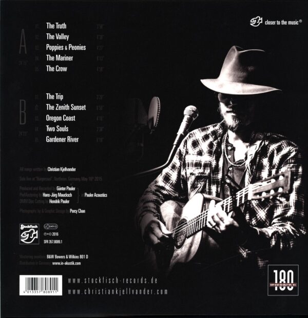 Christian Kjellvander-Solo Live-LP Vinyl