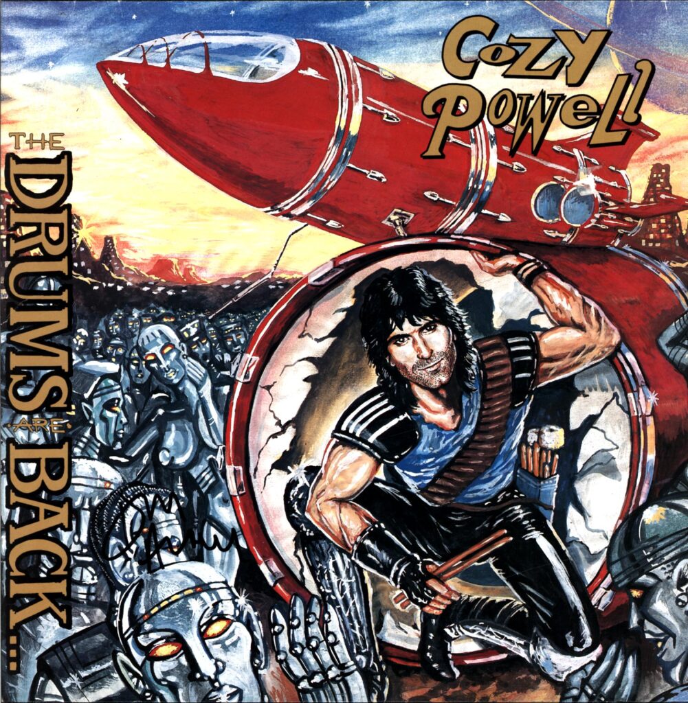 Cozy Powell-The Drums Are Back...signed-LP Vinyl