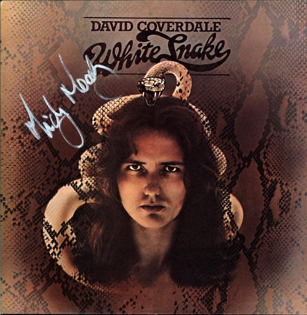 David Coverdale-Whitesnake signed-LP Vinyl