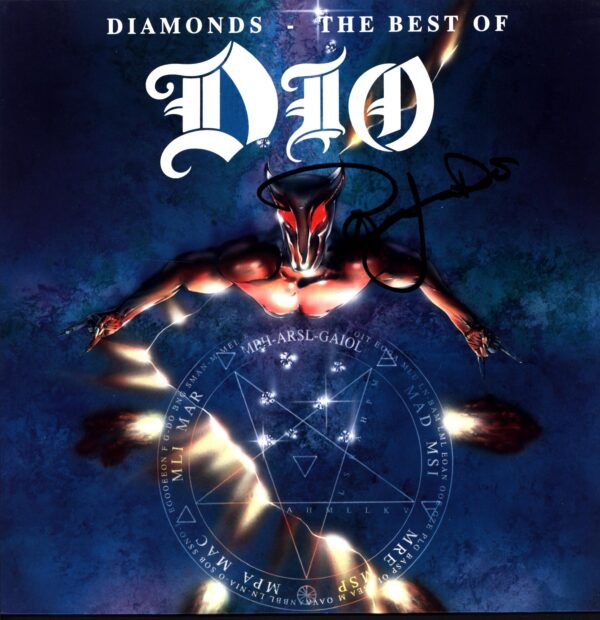Dio-Diamonds - The Best Of-LP Vinyl signed
