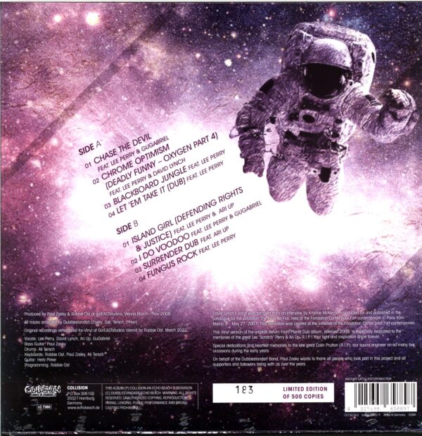 Dubblestandart-Return From Planet Dub-LP Vinyl
