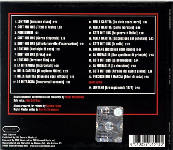 Ennio Morricone-Gott Mit Uns-CD