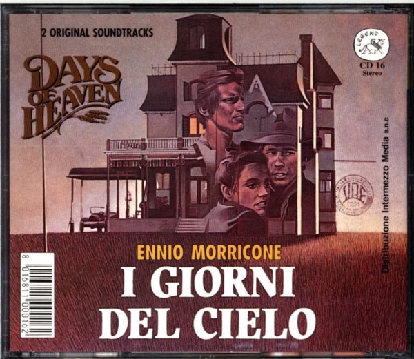 Ennio Morricone-Two Mules For Sister Sara (Gli Avvoltoi Hanno Fame) Days Of Heaven (I Giorni Del Cielo) (Original Soundtrack)-CD