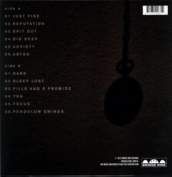 Expire-Pendulum Swings clear-LP Vinyl