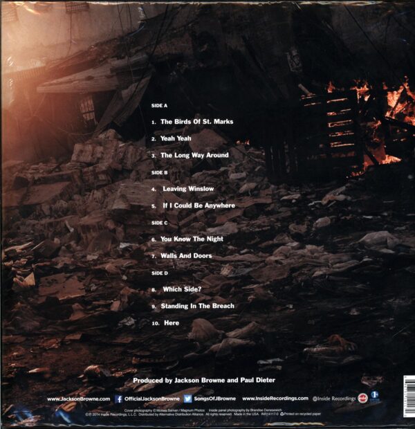 Jackson Browne-Standing In The Breach-LP Vinyl