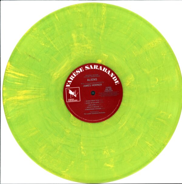 James Horner-Aliens (Original Motion Picture Soundtrack) yellow-LP Vinyl