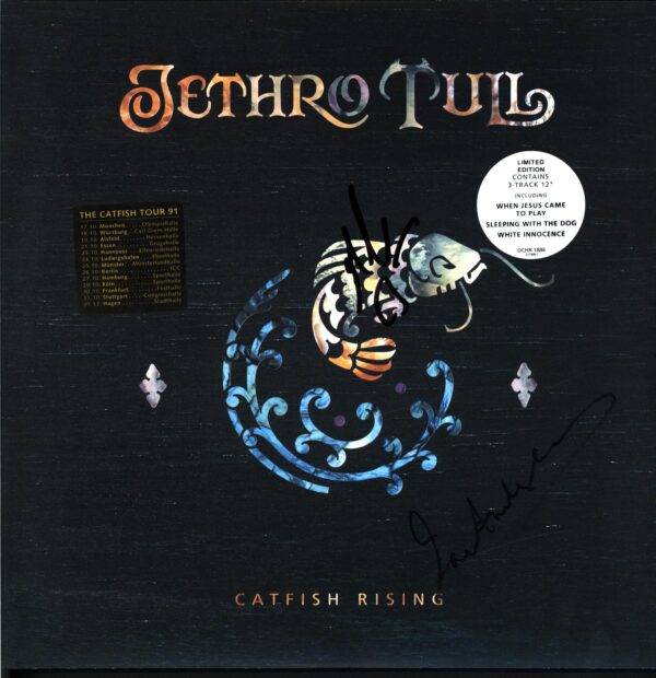 Jethro Tull-Catfish Rising signed-LP Vinyl