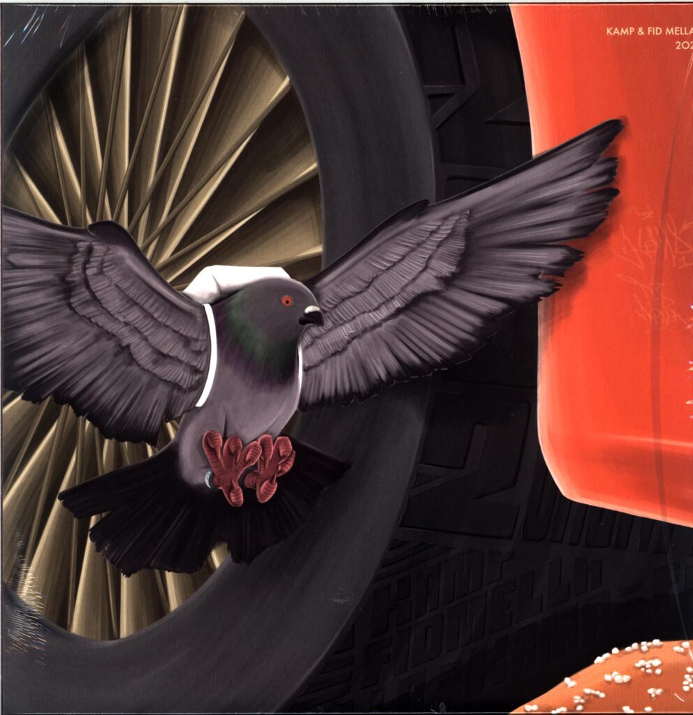 Kamp-2urück 0hne 2ukunft-orange purple LP Vinyl