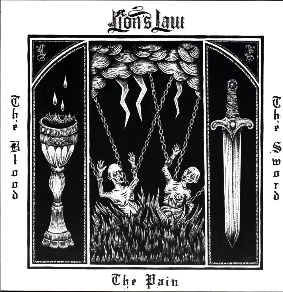 Lion's Law-The Pain The Blood And The Sword 2ndH-LP Vinyl