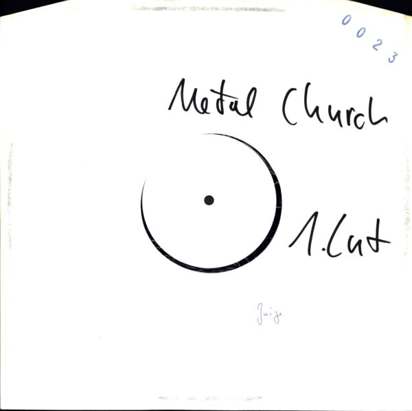 Metal Church-Metal Church-LP Vinyl white label promo