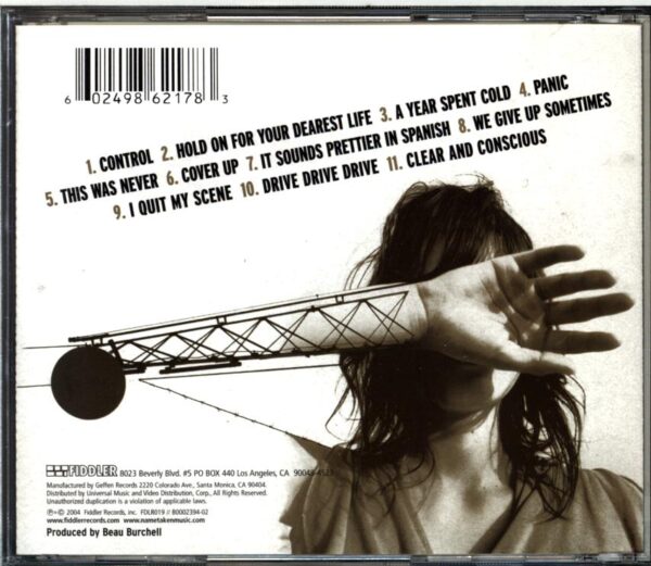 Name Taken-Hold On-CD