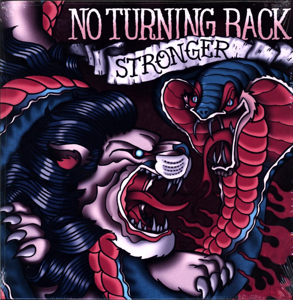No Turning Back-Stronger blue white-LP Vinyl